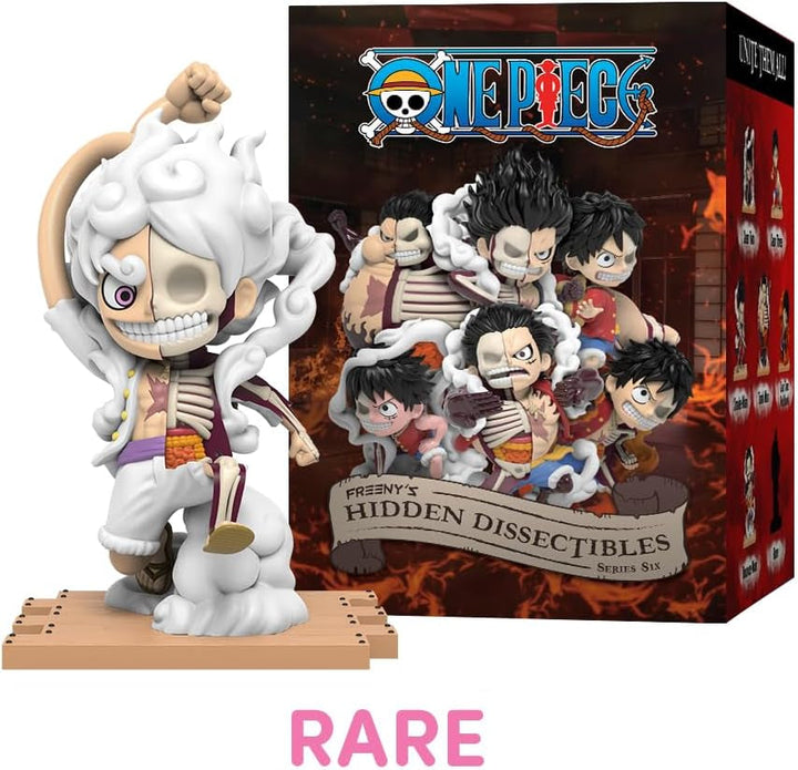Mighty Jaxx Hidden Dissectibles: One Piece Series 6 (Luffy Gears) | Surprise Box Collectible Figure | ONE Random Character