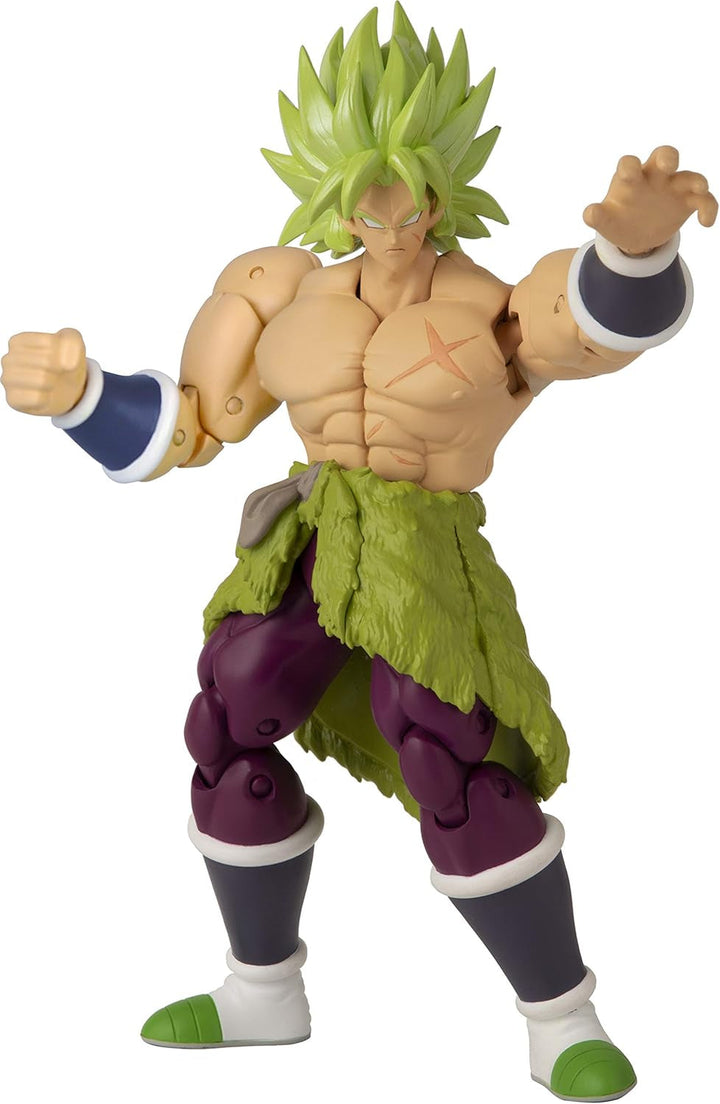 BANDAI - Dragon Ball Super - Figurine Dragon Stars 17 Cm - Super Saiyan Broly - Figura articulată Broly - Licența oficială Dragon Ball - Jucărie pentru copii 4+ ani - 36190J