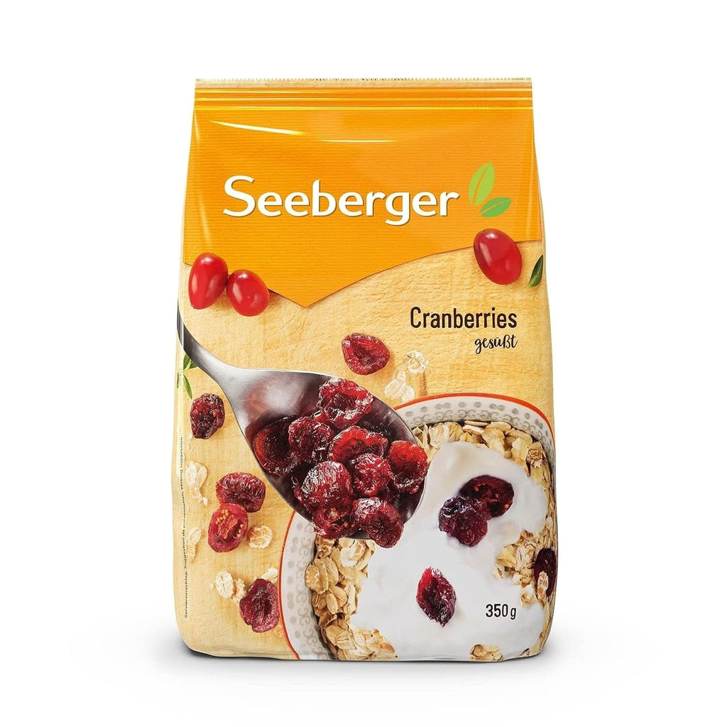 Seeberger, Merișoare îndulcite, 350 G