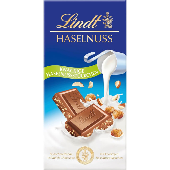 Lindt Schokolade Doppelmilch | 100G Tafel | Aus Zartschmelzender Doppelmilch-Schokolade | Schokoladentafel | Schokoladengeschenk