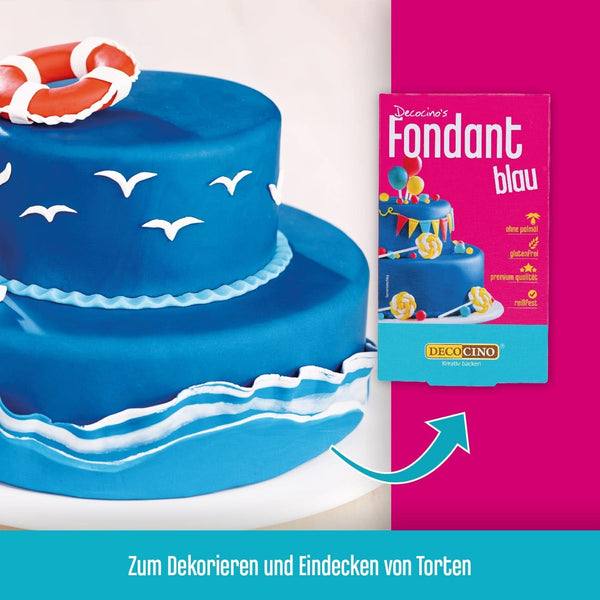 DECOCINO Fondant diverse culori - 250 grame