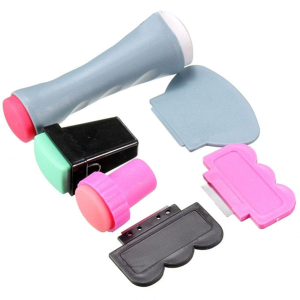 Beauty*Top*Picks Ștampila cu două capete pentru unghii, răzuitor pentru unghii, instrument pentru manichiură și imagine de la Beauty*Top*Picks