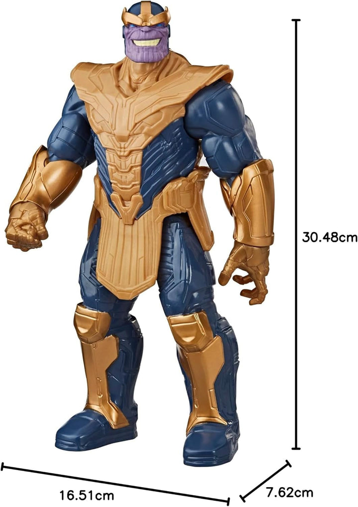 Marvel Avengers Titan Hero Series Deluxe Thanos figurină de acțiune, maro