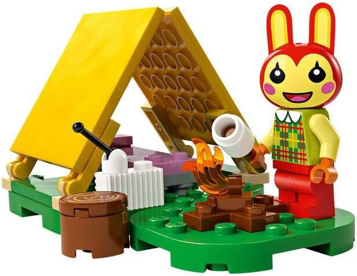 LEGO Animal Crossing Mimmis distracție în aer liber, jucărie creativă pentru copii, set de animale cu figura iepurelui din jocul video, cadou pentru fete și băieți de la 6 ani 77047
