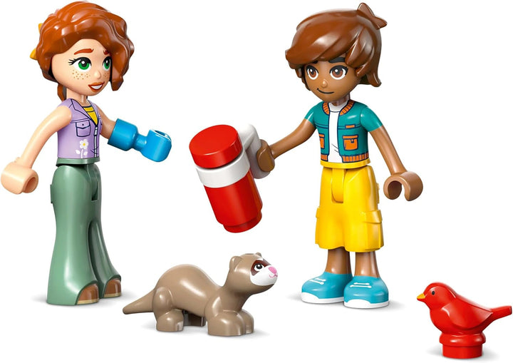 LEGO Friends Autumn's Room, set de construit și jucat pentru jocuri de rol creative, set pentru fete de la 6 ani cu 2 minifigurine și o figurină de dihor, jucărie educativă 42646