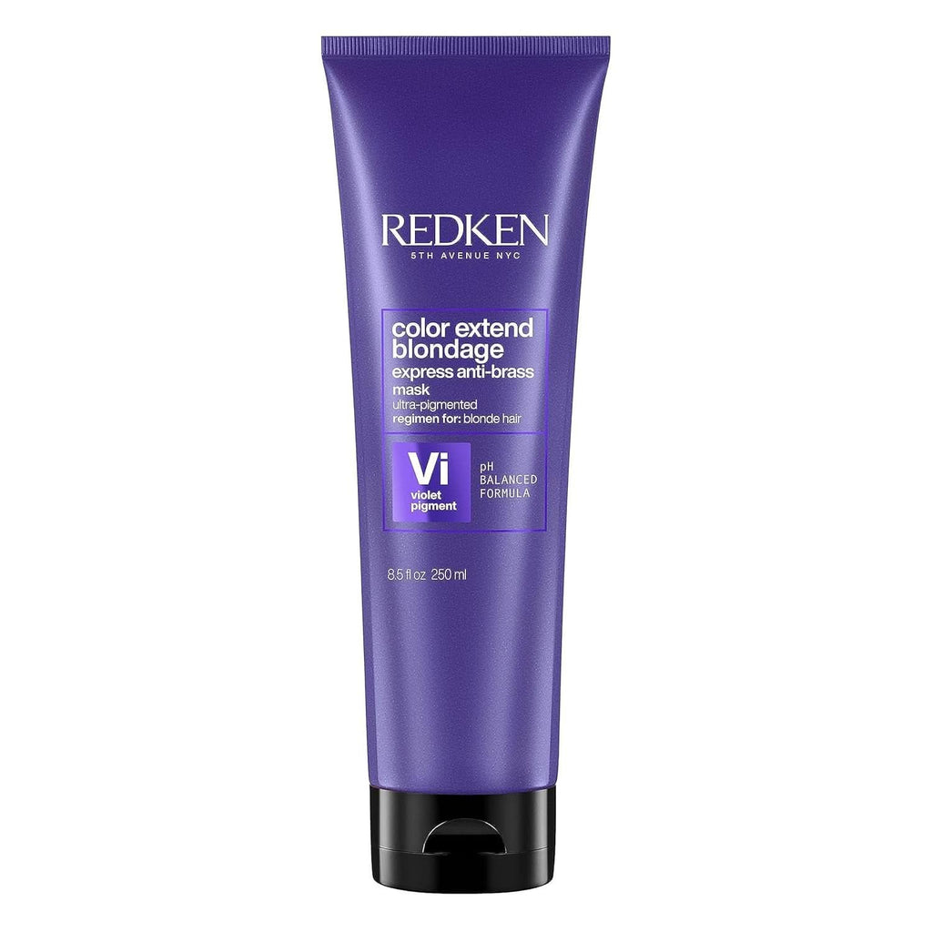 Redken | Haarmaske Für Blondes, Blondiertes Oder Gesträhntes Haar, Color Extend Blondage Express Anti-Brass Maske, 1 X 250 Ml