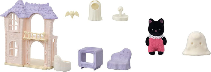 Sylvanian Families 5542 Spooky Haunted House - Casă de păpuși Playset