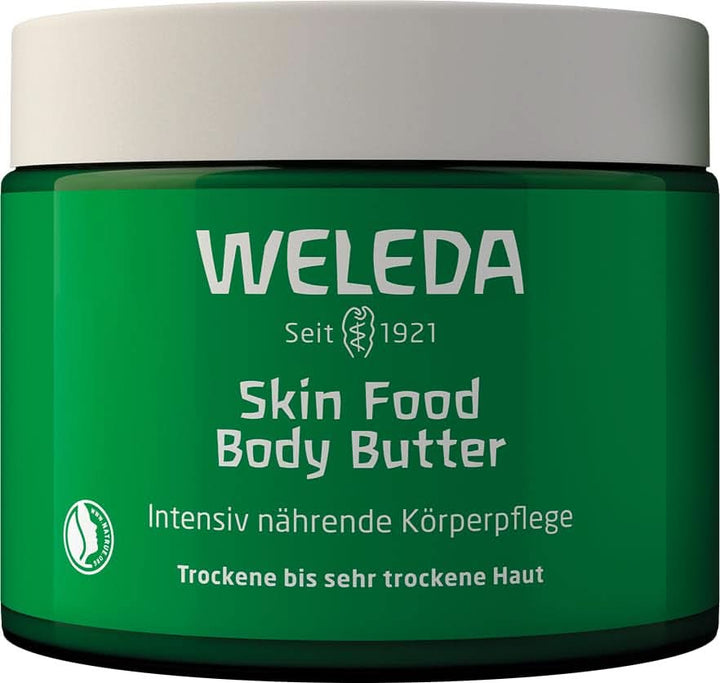 WELEDA Organic Skin Food Body Butter, Cremă unisex de îngrijire a corpului pentru îngrijirea pielii uscate și aspre, 150 ml