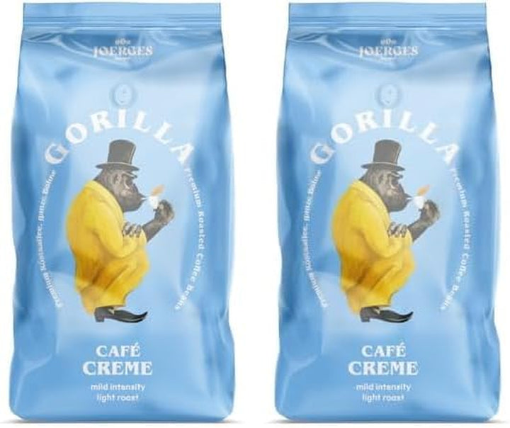 Ganze Bohne Gorilla Café Creme, 1 Kg