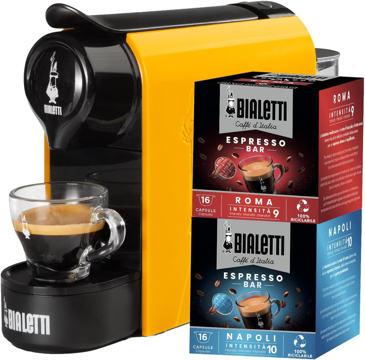 Bialetti Gioia Coffee Espresso Machine, alb