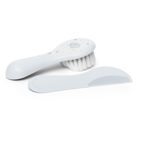 Suavinex 3162384 Pieptene cu perie, albastru