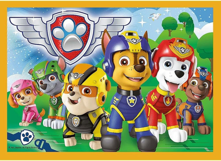 PAW Patrol, puzzle 4 în 1 (puzzle pentru copii)