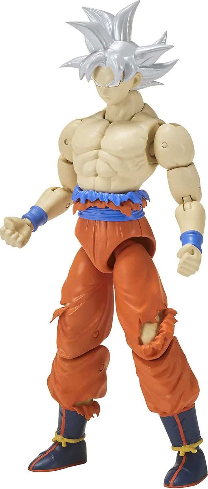 BANDAI - Dragon Ball Super - Figurina Dragon Stars 17 Cm - Goku Ultra Instinct - Licența oficială Dragon Ball - Figura articulată Goku - Jucărie pentru copii 4+ ani - 35994J