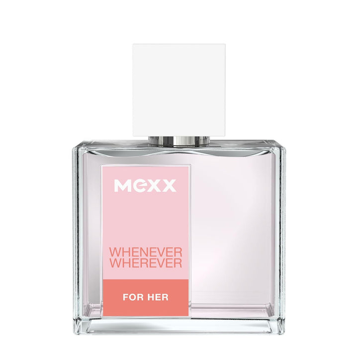 MEXX Whenever Wherever Woman Eau De Toilette, parfum proaspăt, floral-fructat pentru femei, 30 ml