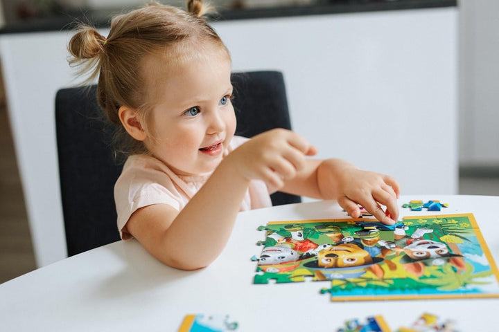 PAW Patrol, puzzle 4 în 1 (puzzle pentru copii)