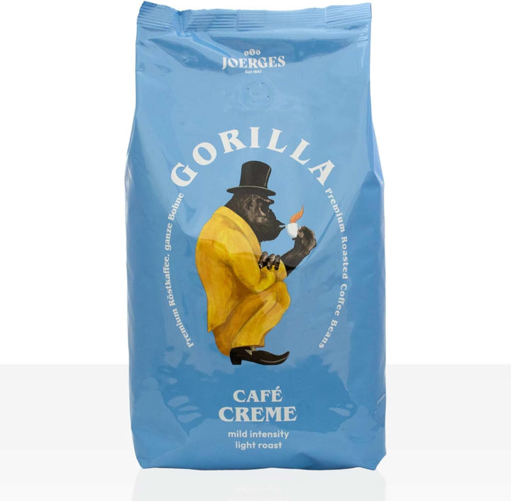 Ganze Bohne Gorilla Café Creme, 1 Kg