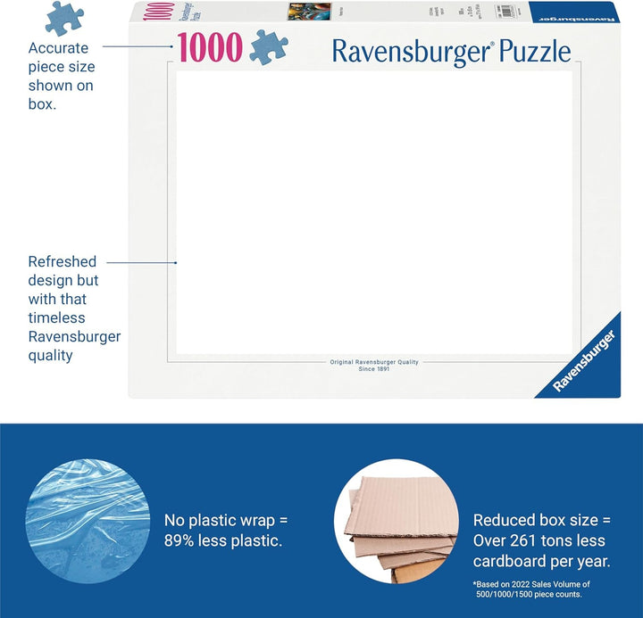 Ravensburger Puzzle 12000363 1000 piese - Pragser Wildsee, Dolomiți, Tirolul de Sud - puzzle jigsaw pentru adulți și copii cu vârsta de 14 ani și peste, puzzle cu motiv de peisaj, [Exclusiv pe Amazon]
