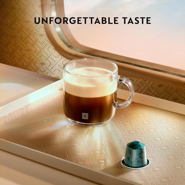 Aparat de cafea cu capsule Krups Nespresso Pixie Redesign, 1260 W, Rezervor de apă de 0,7 litri, Espresso sau Lungo, Economizor de energie, Capsule reciclabile, Set de bun venit inclus, Titan, XN306T10