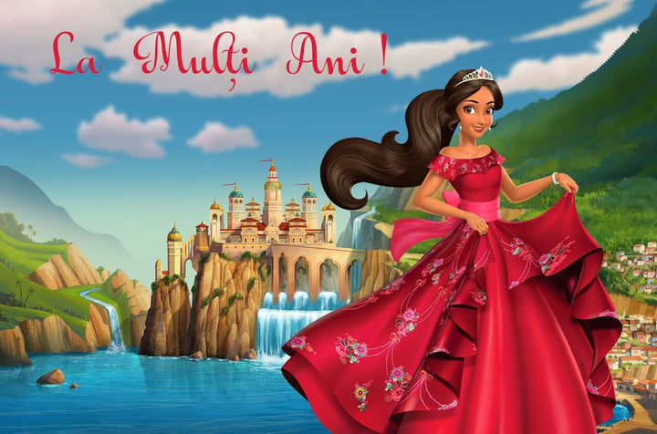 Imagine comestibila, vafa, format A4, Elena din Avalor - Nati Shop