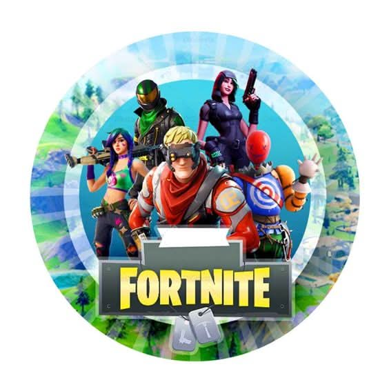 Imagine comestibila, vafa, format A4, Fortnite - Nati Shop