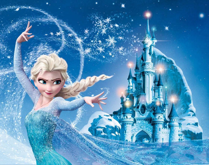 Imagine comestibila, vafa, format A4, Frozen Imagini comestibile Nati Shop