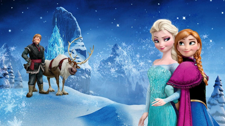 Imagine comestibila, vafa, format A4, Frozen Imagini comestibile Nati Shop