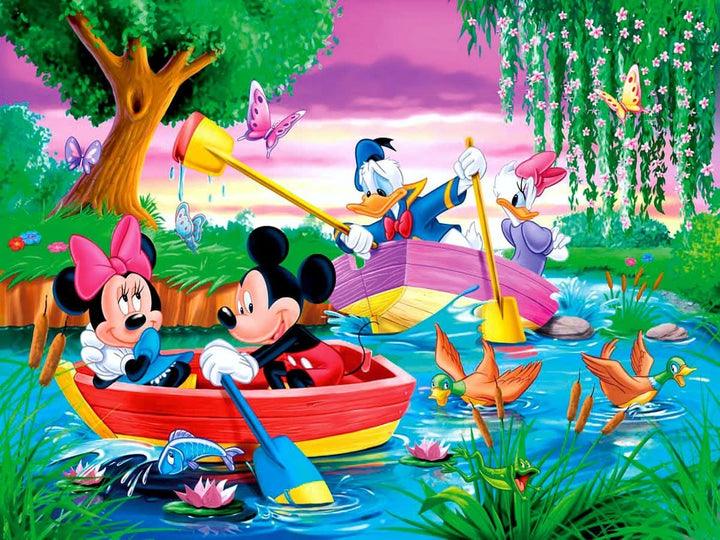 Imagine comestibila, vafa, format A4, Mickey Mouse Club Imagini comestibile Nati Shop