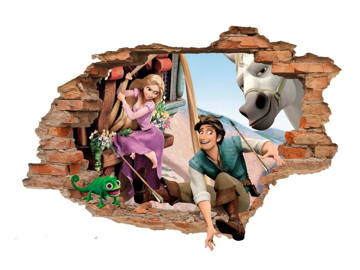 Imagine comestibila, vafa, format A4, Rapunzel - Nati Shop