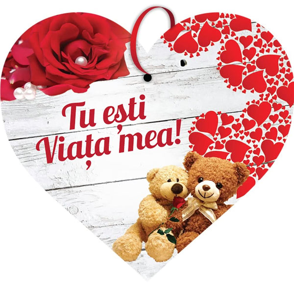 Imagine comestibila, vafa, format A4, Valentine's Day - Nati Shop