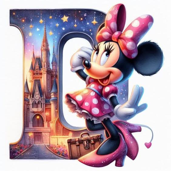 Imagine comestibila, vafa sau icing, format A4, Minnie Mouse - Nati Shop