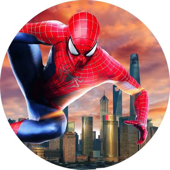 Imagine comestibila, vafa sau icing, format A4, Spiderman - Nati Shop