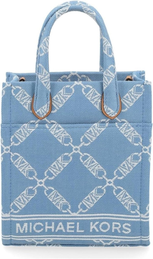 Michael Kors Women Gigi Extra-Small Geantă de mână, Albastru Genti Femei Naty Shop Titlu implicit
