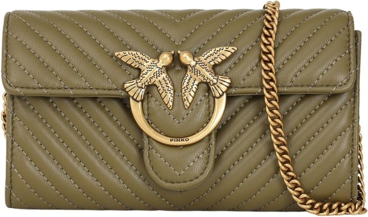 Pinko Ladies Oaie Nappa Love One Wallet C Schafnappa