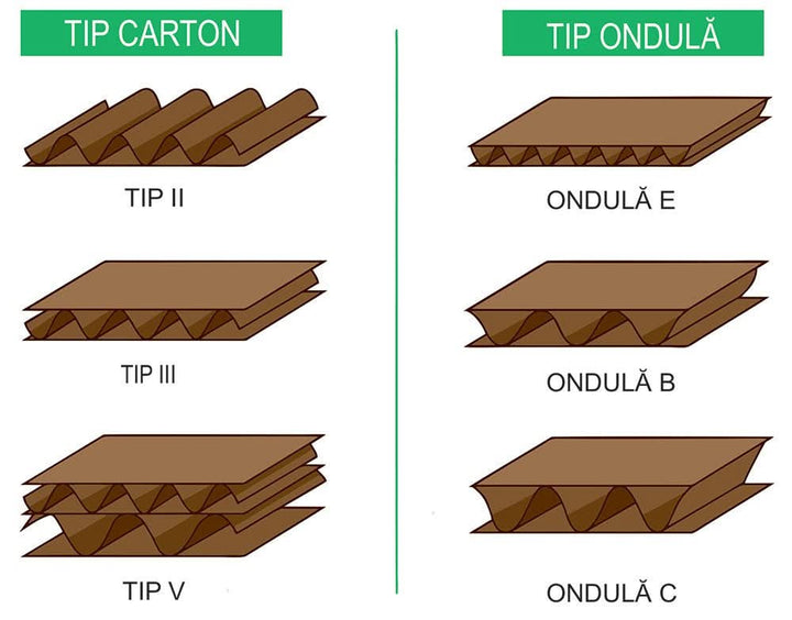 Set 20 cutii carton CO5, EB, 365 x 220 x 125 - Nati Shop