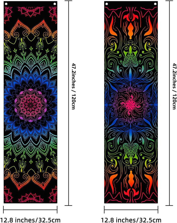Tapiserie alishomtll pack mandala reactiv boemian vertical Casa - Accesorii si Decoratiuni Naty Shop