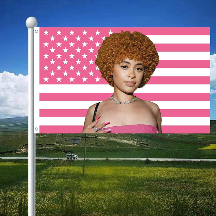Tapiserie ice rapper spice flag interior exterior pink Casa - Accesorii si Decoratiuni Naty Shop