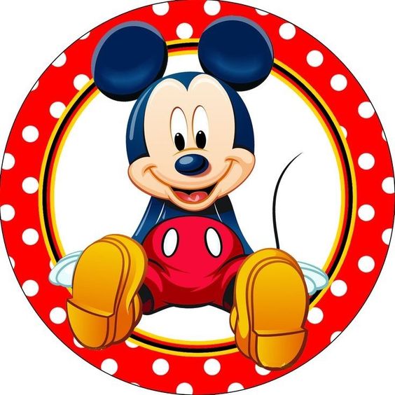 Imagine comestibila, vafa, format A4, Clubul lui Mickey Mouse